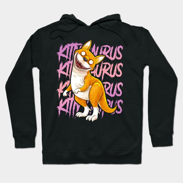 garten of banban Kitty saurus Hoodie by Draw For Fun 